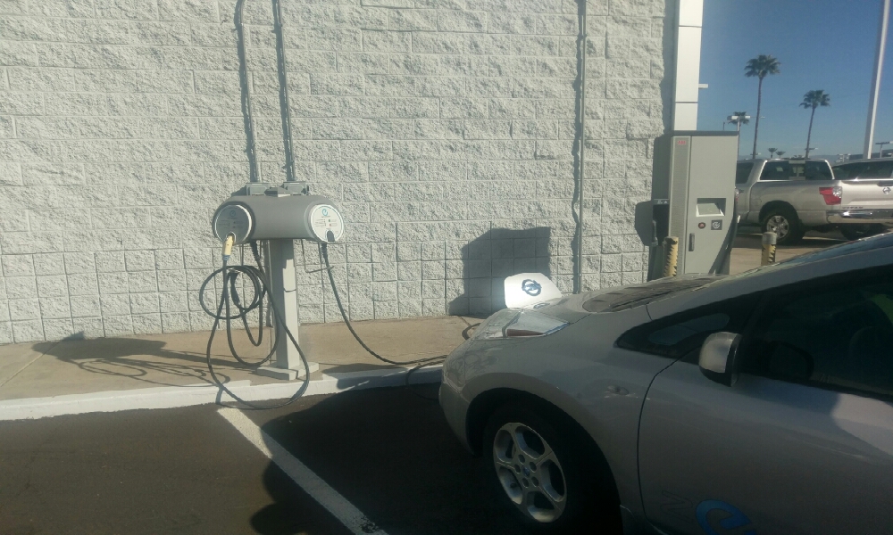 Jim Click Nissan Tucson, AZ Tesla Superchargers Electrly